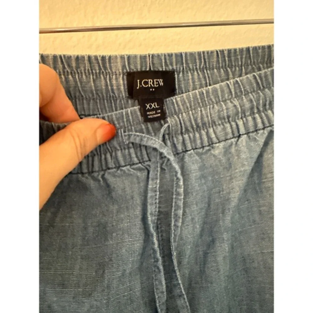 J.‎ Crew Re-Imagined Blue 100% Cotton Shorts Size XXL 3 1/2